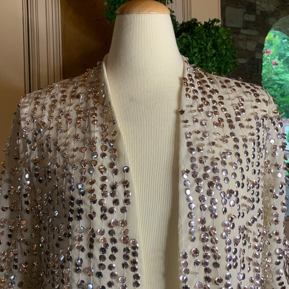 Cold Water Creek NWT beaded jacket - Picture 2 of 7